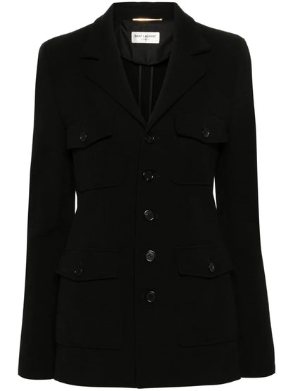 Saharienne Four-Pocket Blazer