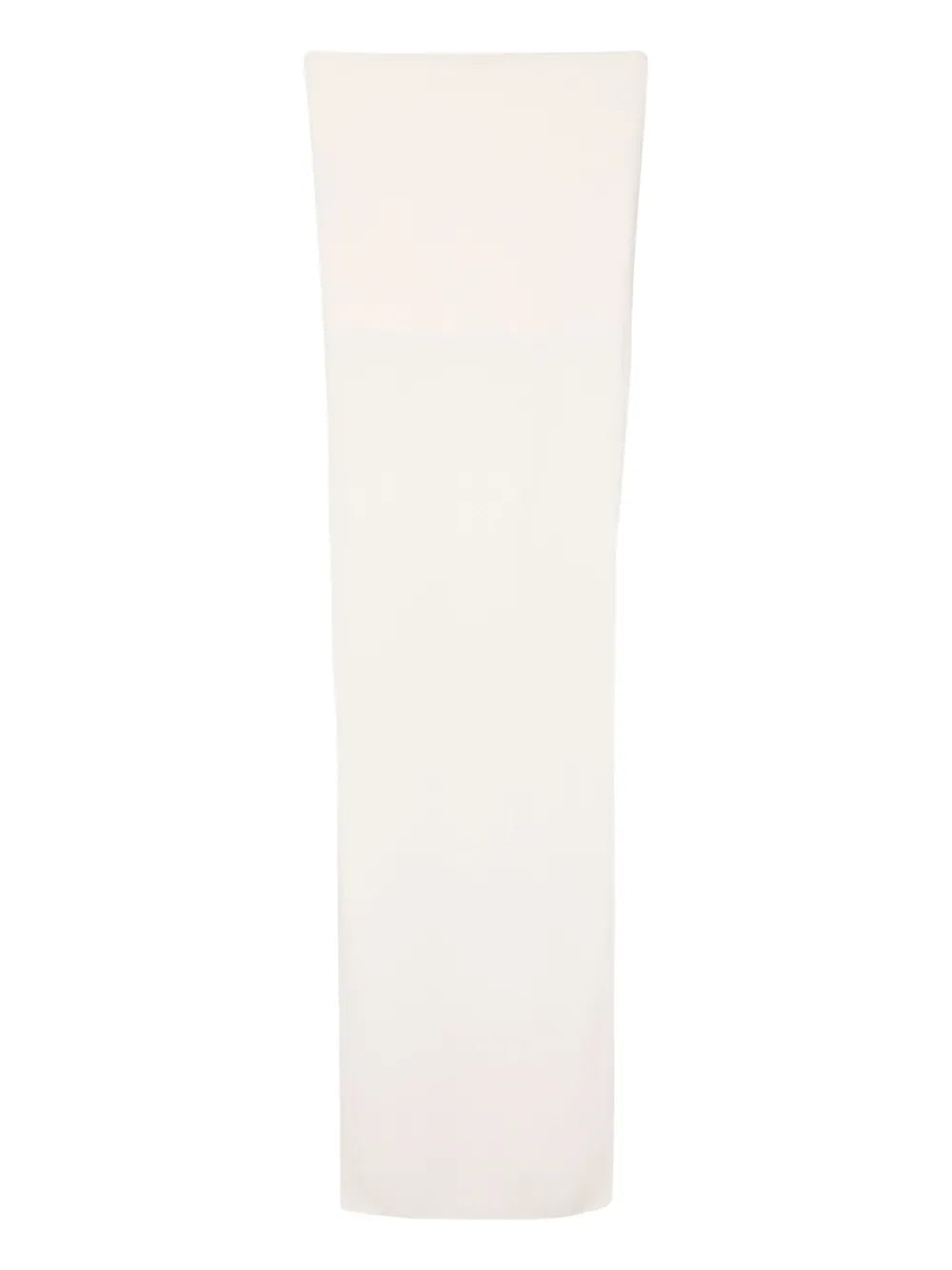 High-Waist Gathered Maxi Skirt