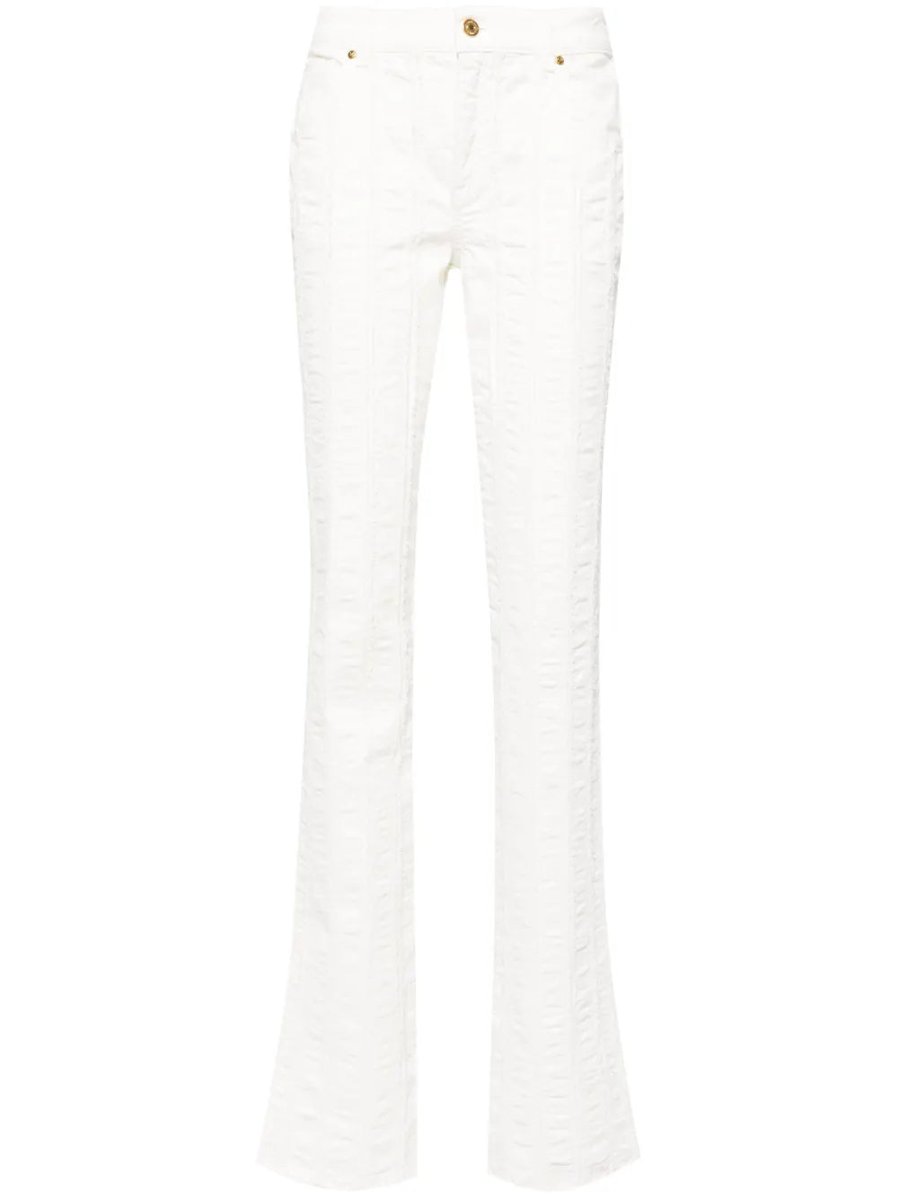 Mid-Rise Straight-Leg Jeans