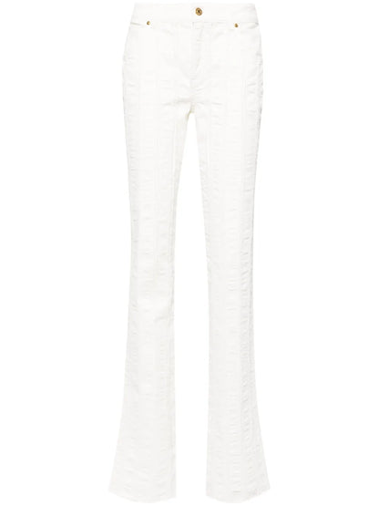 Mid-Rise Straight-Leg Jeans