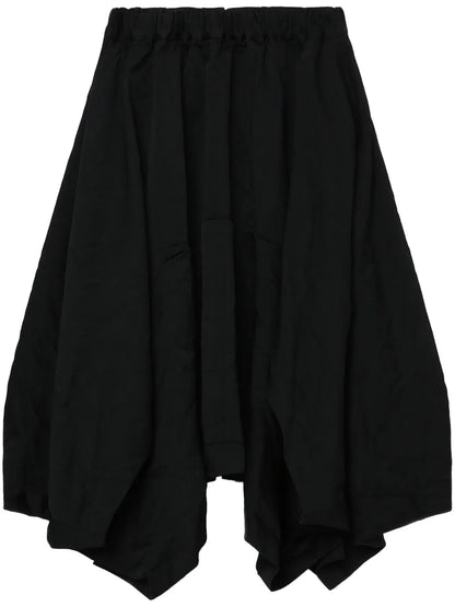 Asymmetric High-Rise Midi Skirt