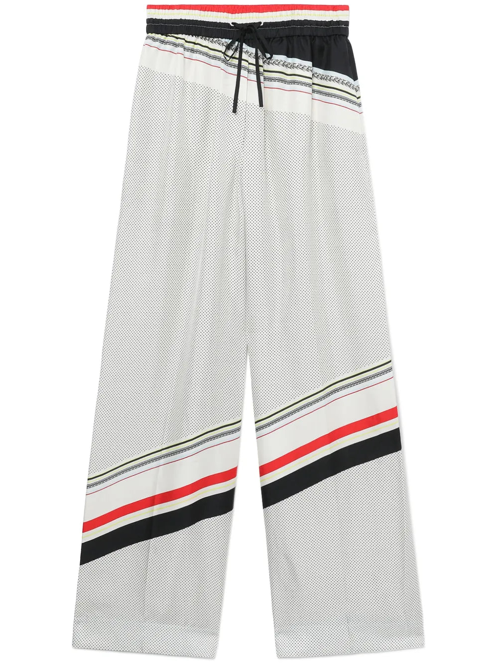 Liberty Wide-Leg Silk Trousers