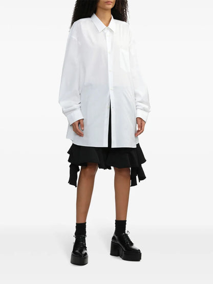 Pleated Ruffled Shorts