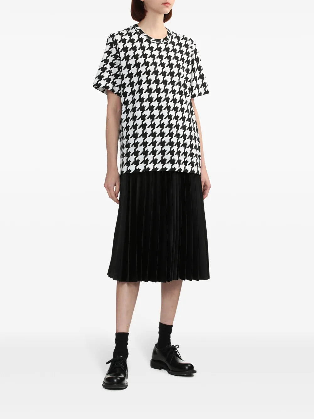 Pleated Midi Skirt