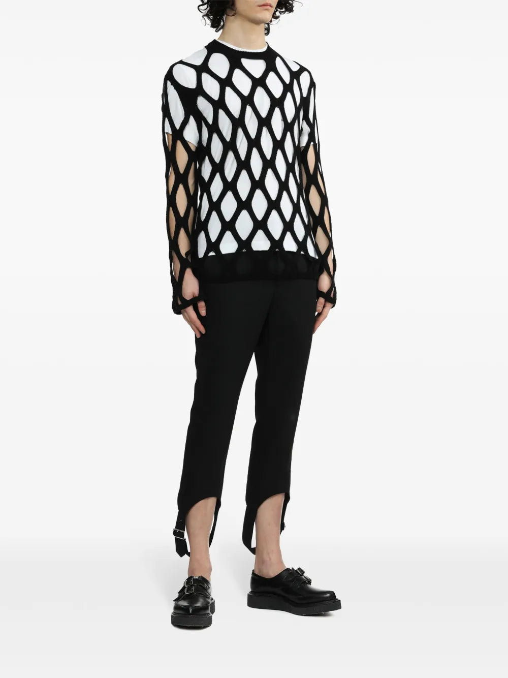 Belted Cropped Trousers