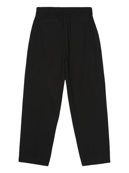Crepe Cropped Trousers