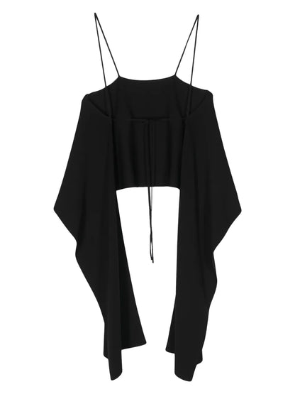 Asymmetric Draped Tank Top