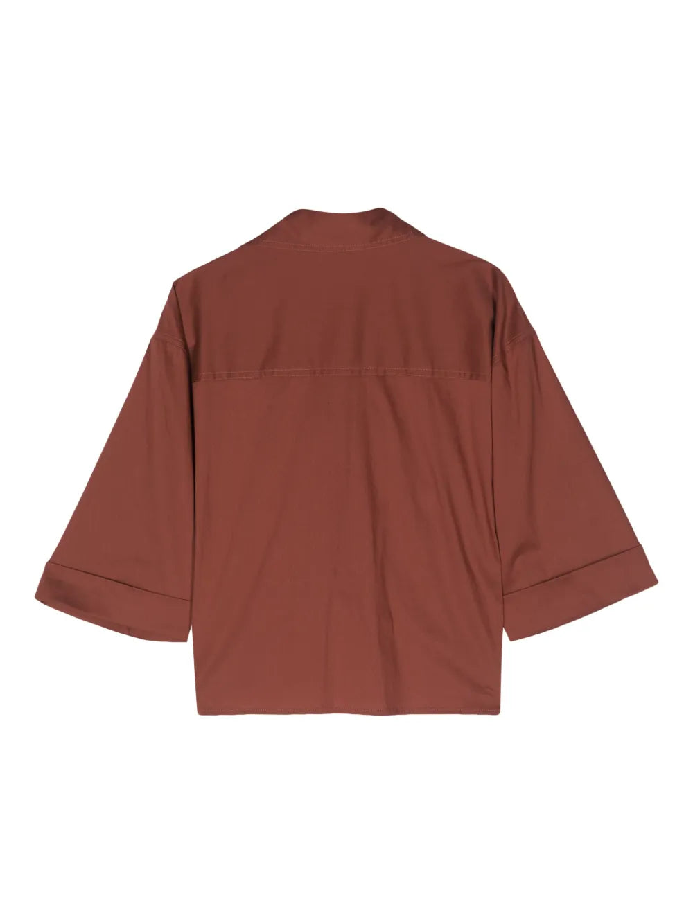 Twisted Cropped Shirt