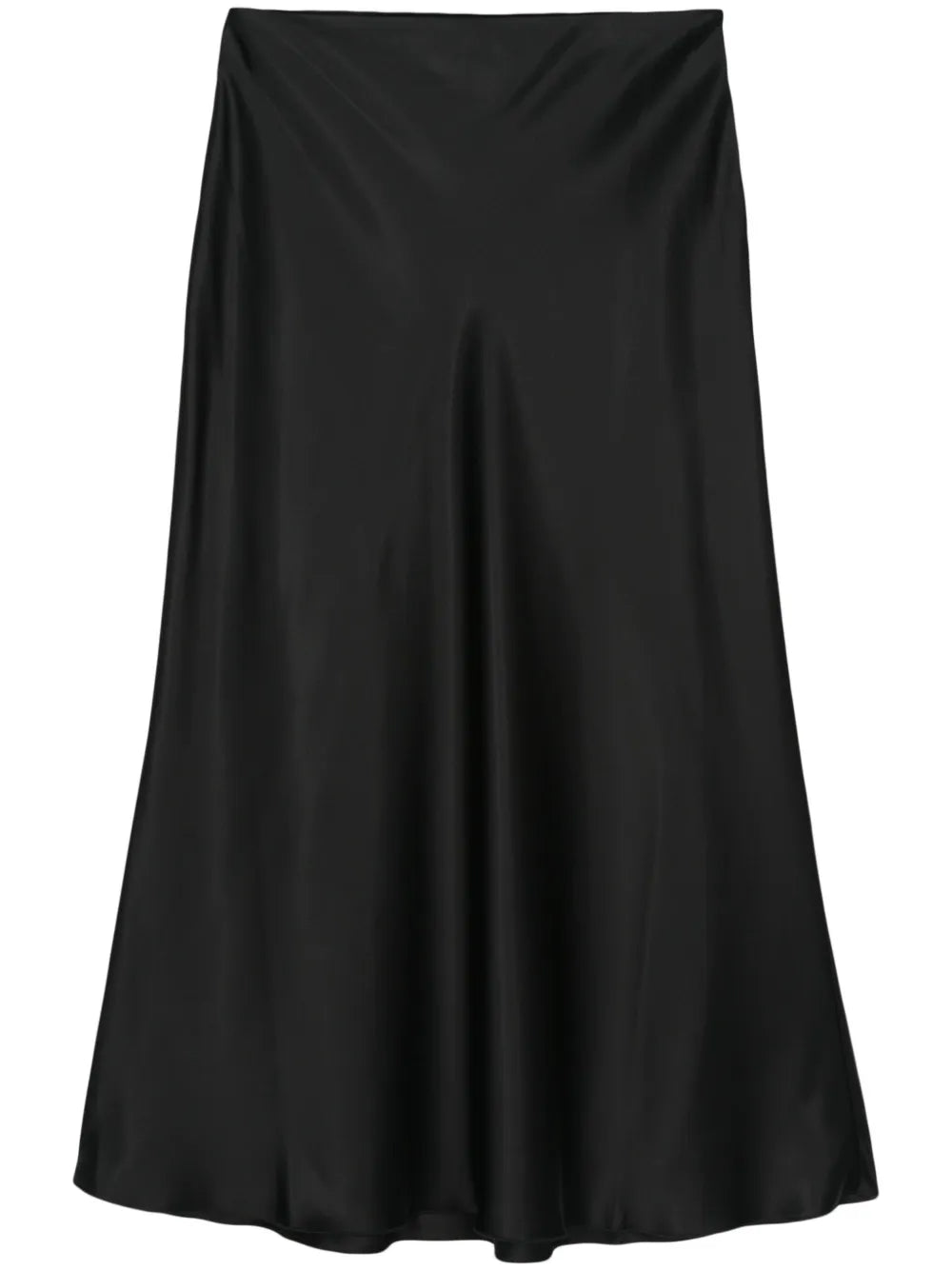 Satin Midi Skirt