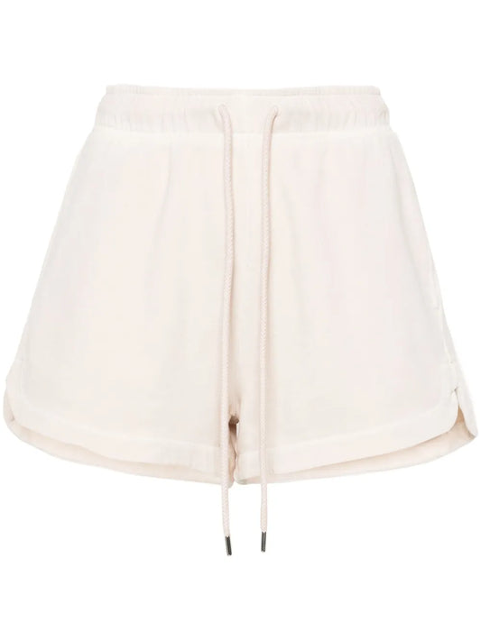 Logo-Print Cotton Shorts