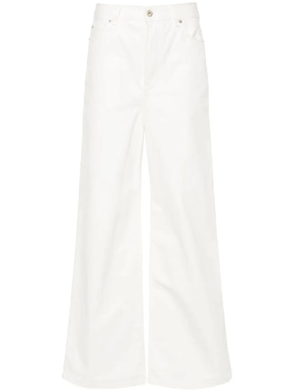 High-Rise Straight-Leg Jeans