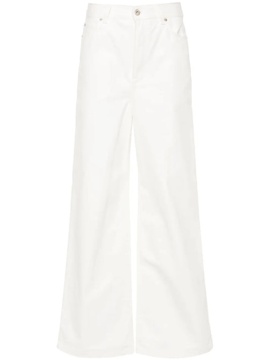 High-Rise Straight-Leg Jeans