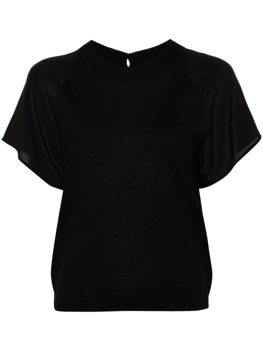 Tilda Panelled Ribbed Top
