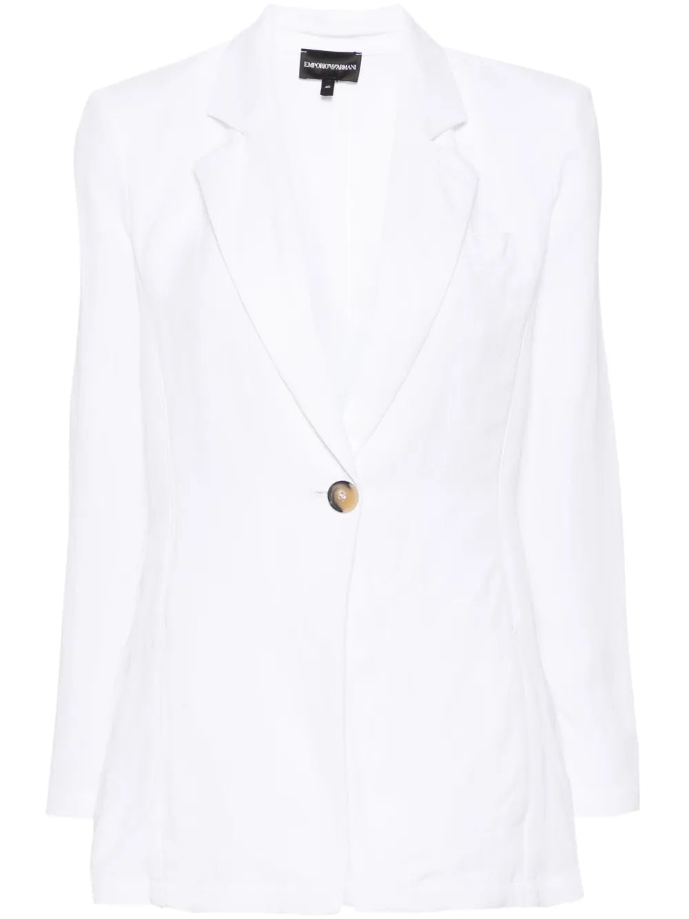 Notch-Lapels Single-Breasted Blazer