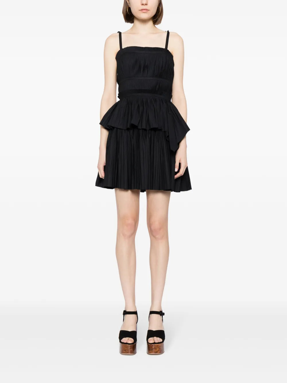 Bailey Pleated Minidress