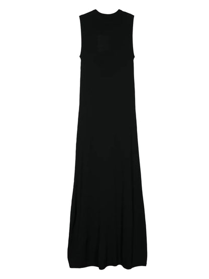 Crew-Neck Maxi Dress