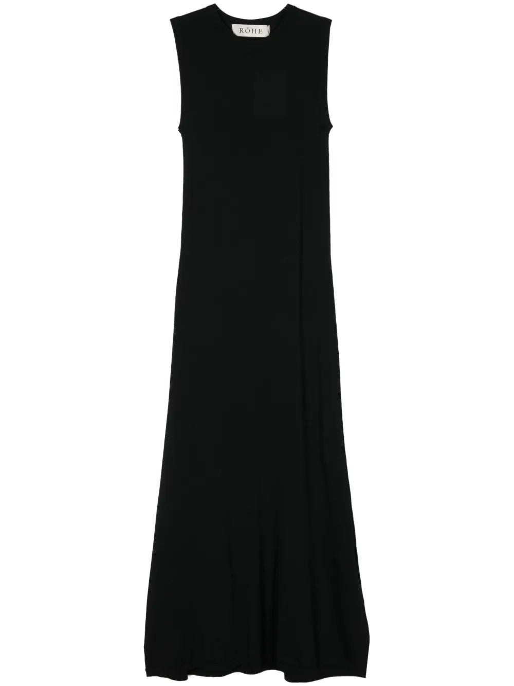 Crew-Neck Maxi Dress