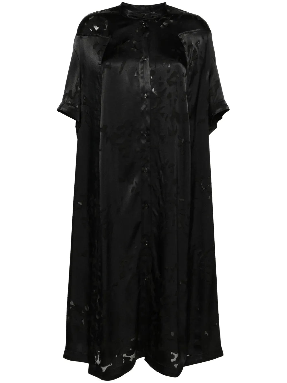 Bulkhead Satin Midi Dress