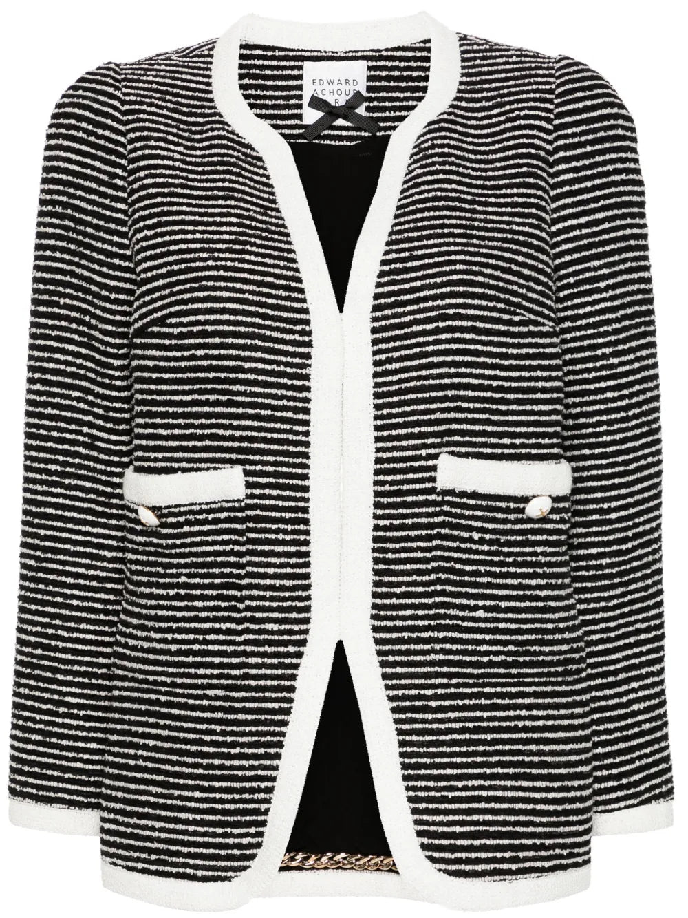 Striped Tweedj Acket