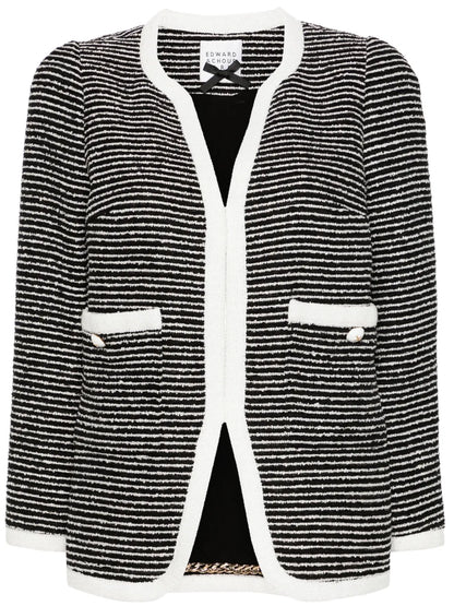 Striped Tweedj Acket