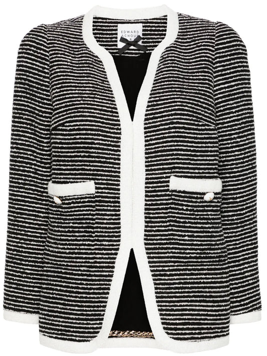 Striped Tweedj Acket