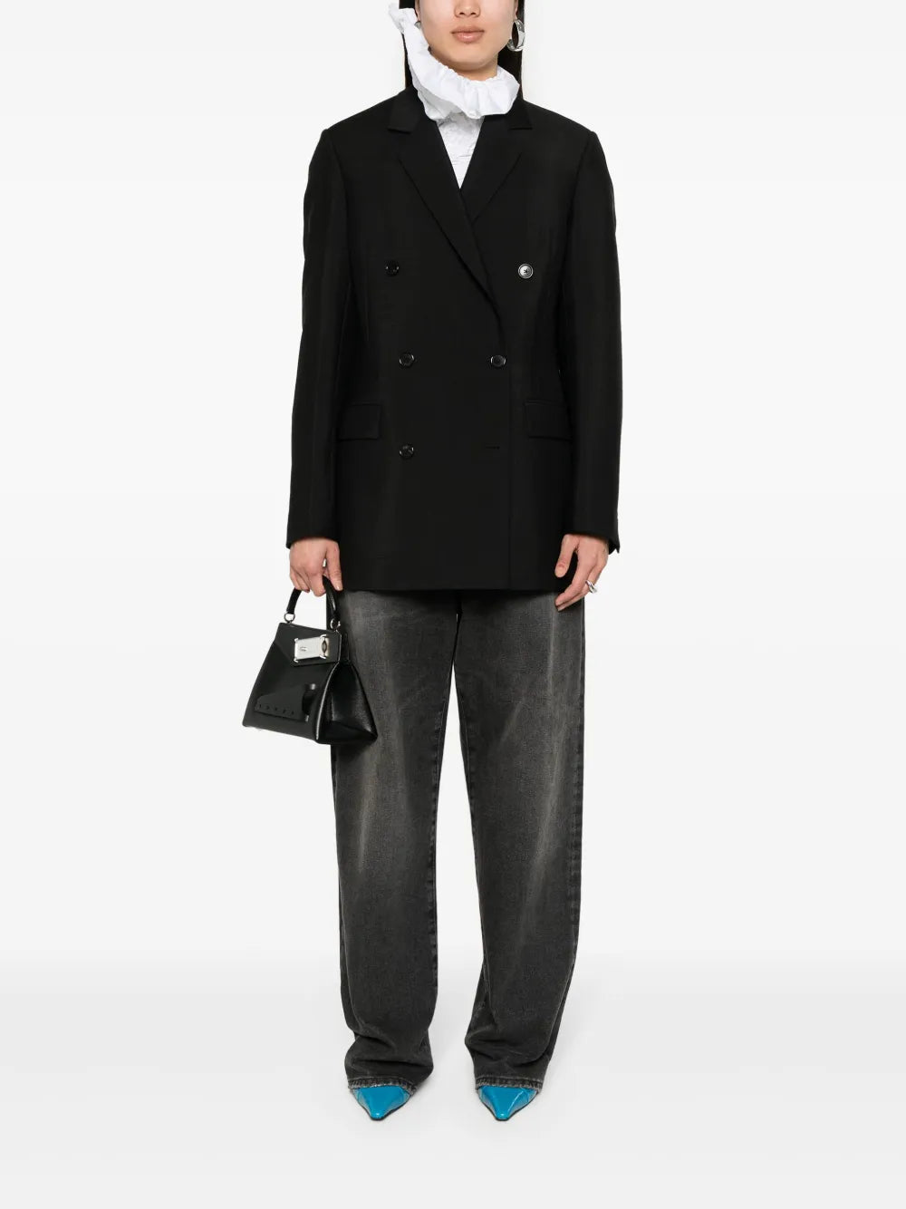 Double-Breasted Blazer