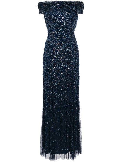 Buttercup Sequinned Gown Dress