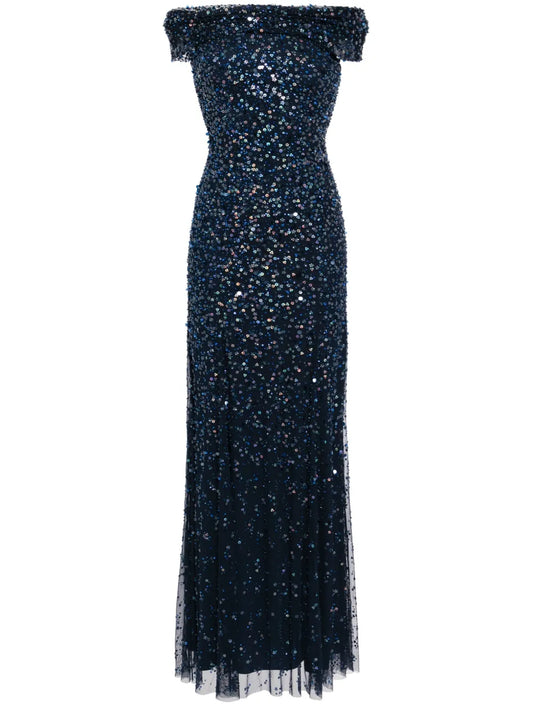 Buttercup Sequinned Gown Dress