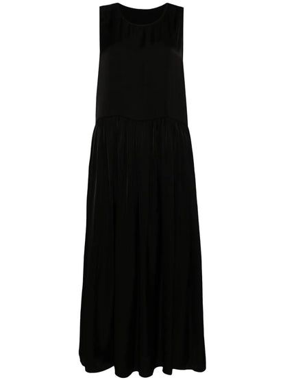 Gathered Flared Dress