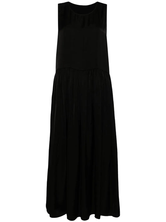 Gathered Flared Dress