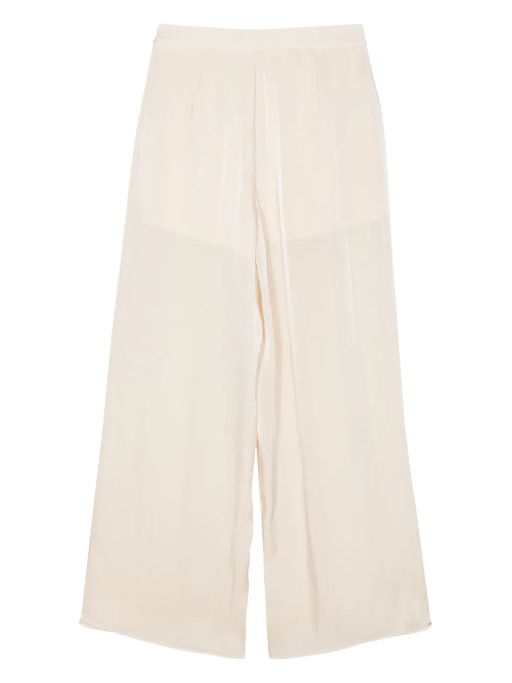Lamé Sheer Straight Trousers