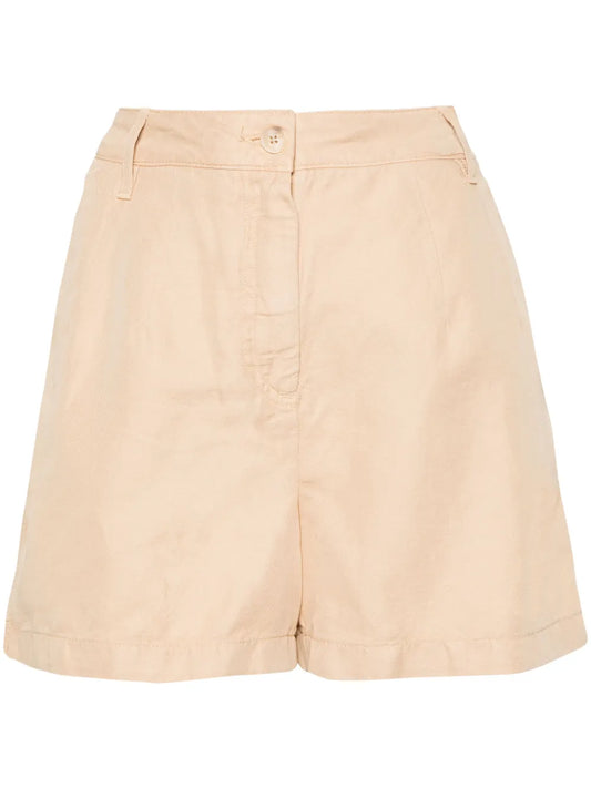 Logo-Embroidered Textured Shorts