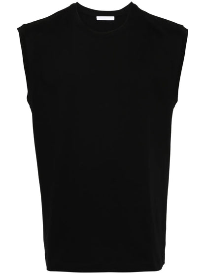 Logo-Print Sleeveless T-Shirt