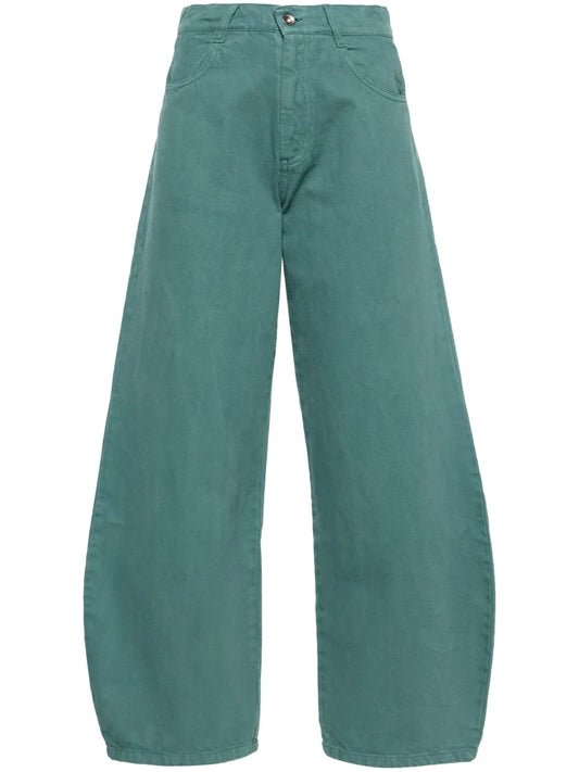 Pipette Mid-Rise Wide-Leg Jeans