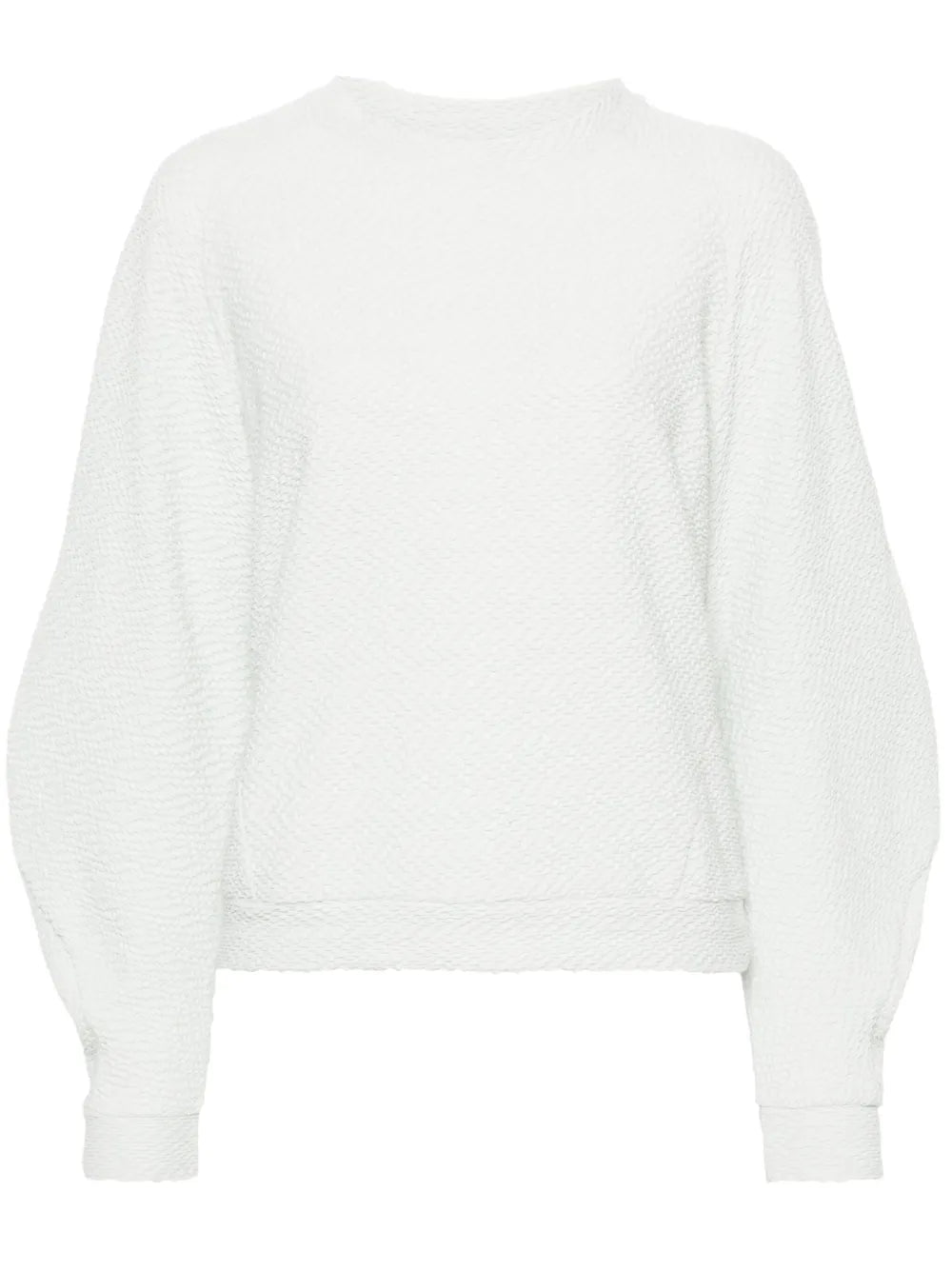 Ring Crinkled Sweatshirt