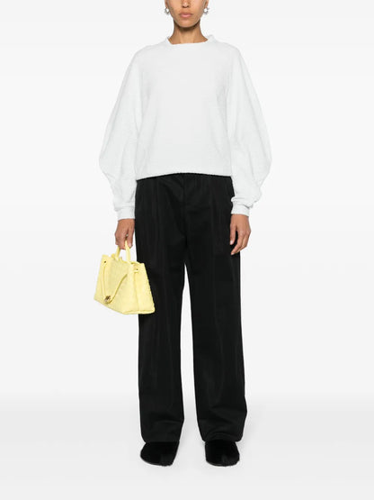 Ring Crinkled Sweatshirt