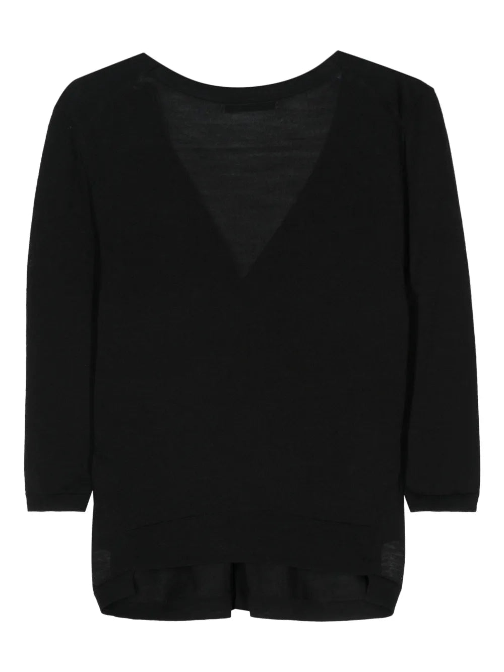 Refined Essentials Fine-Ribbed Cardigan