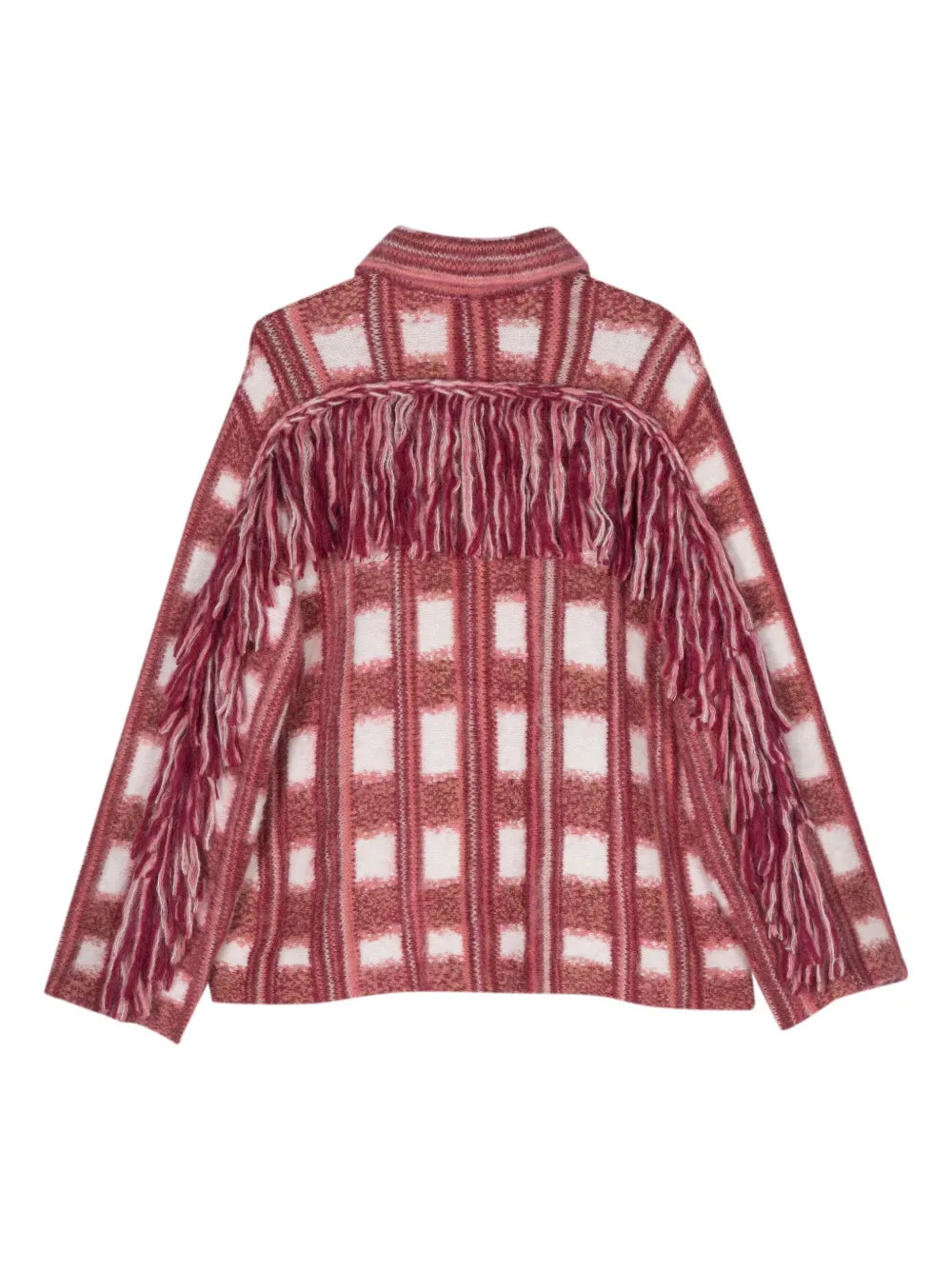 Fringe-Detail Cardigan