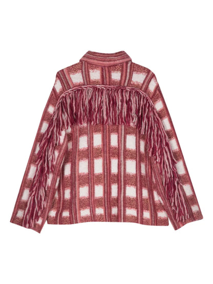 Fringe-Detail Cardigan