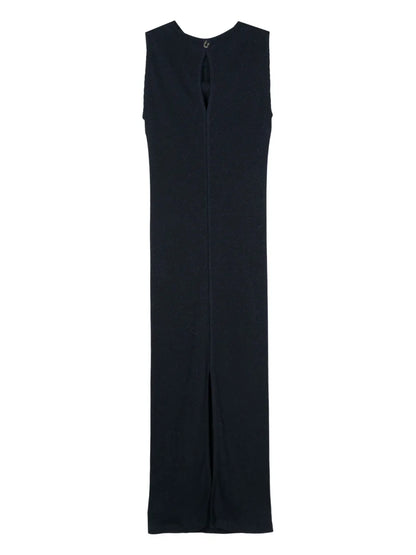 Draped-Detail Dress