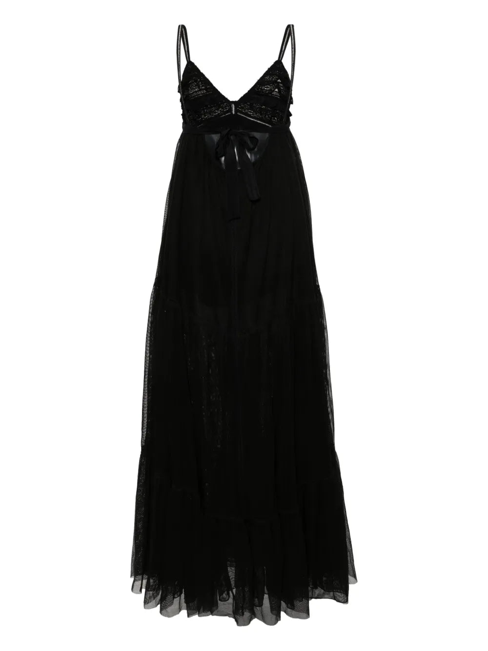 Panelled-Design Maxi Dress