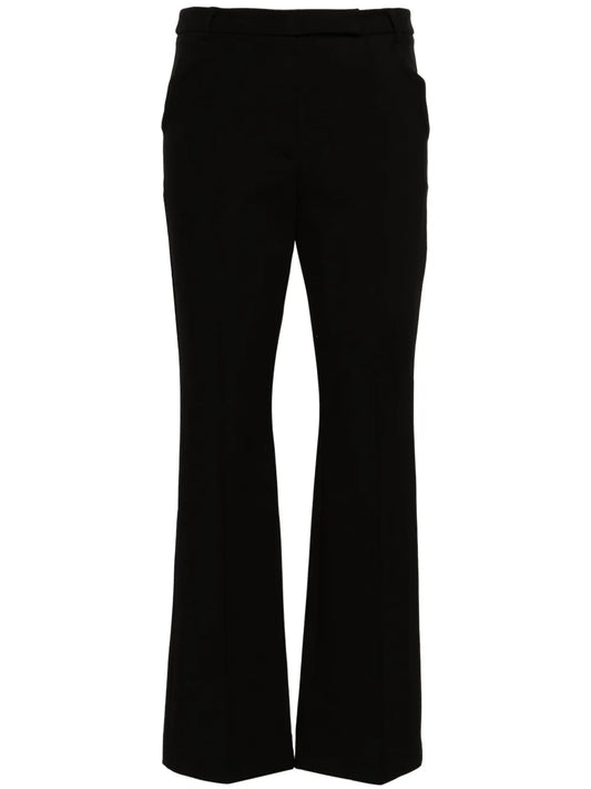 Flared Cropped Trousers