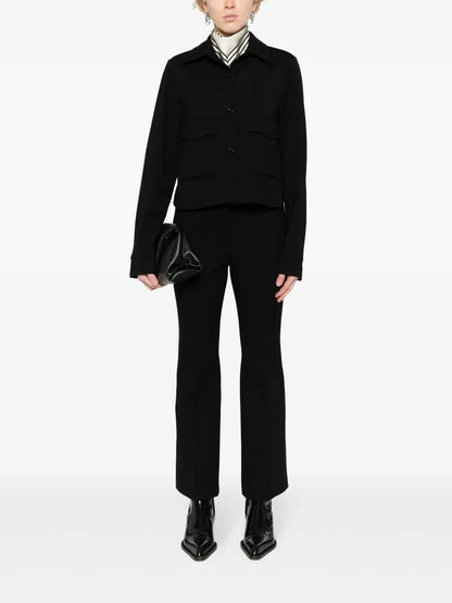 Yoke-Detail Shirt Jacket