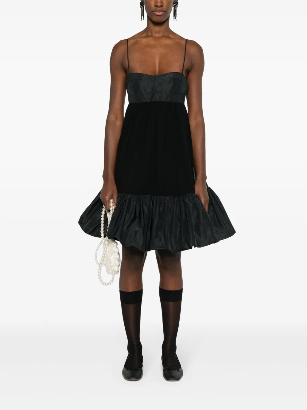 Panelled-Design Dress