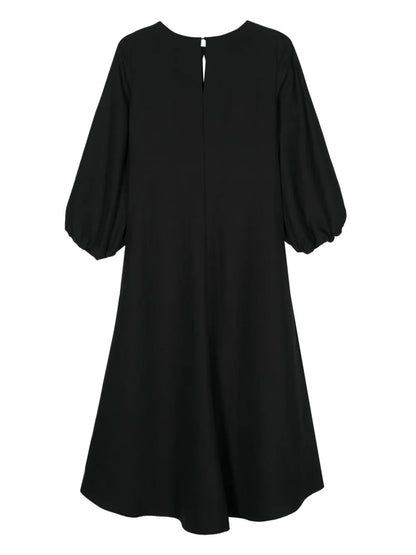 Patch-Detail Dress
