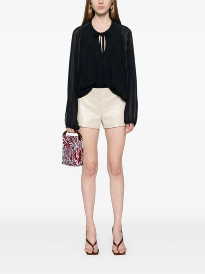 Sheer Dreams Silk Blouse