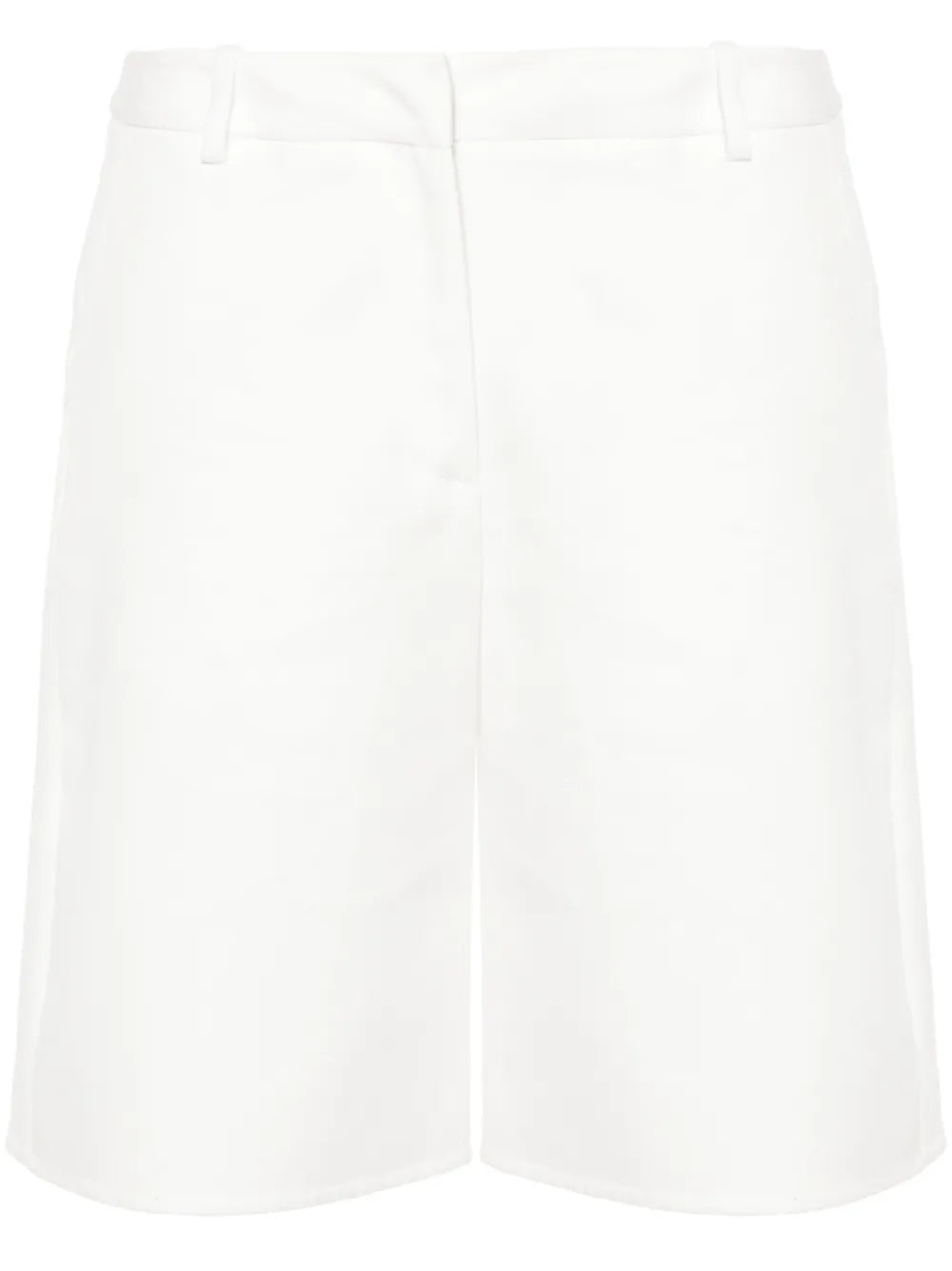 Twill Knee-Lenght Shorts