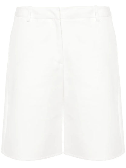 Twill Knee-Lenght Shorts