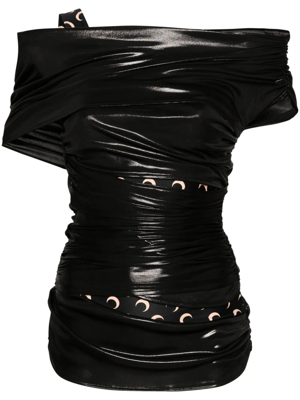 Moonogram-Pattern Top