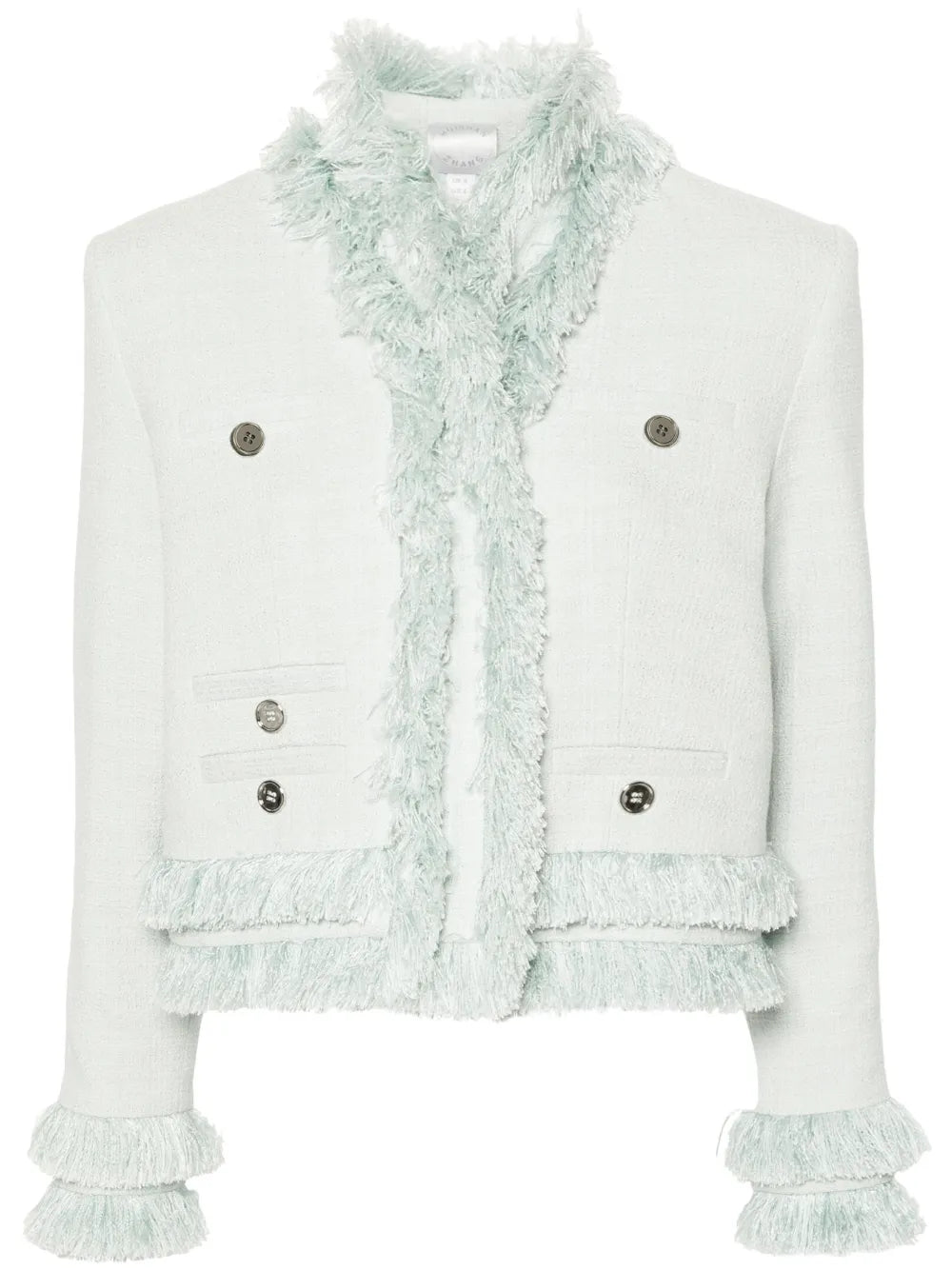 Fringed Bouclé Jacket